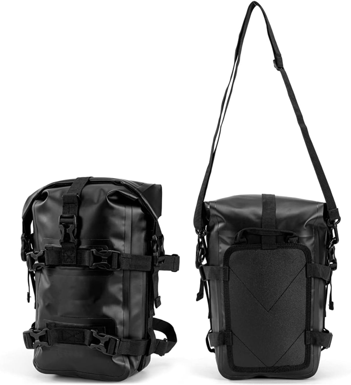 Universal crash bar bag